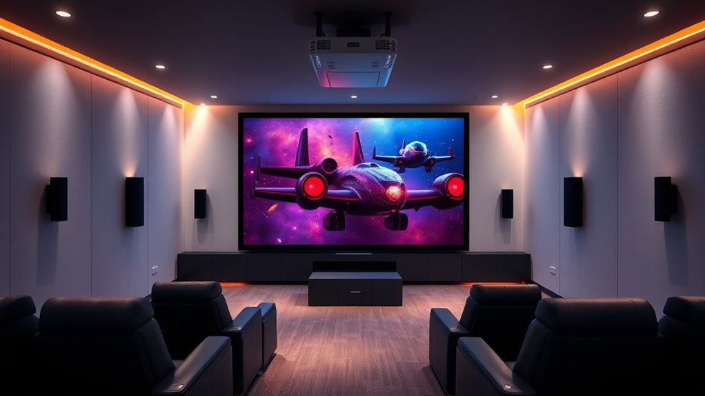 luxury home theater projectors