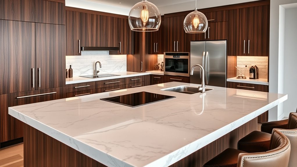 luxury kitchen island ideas