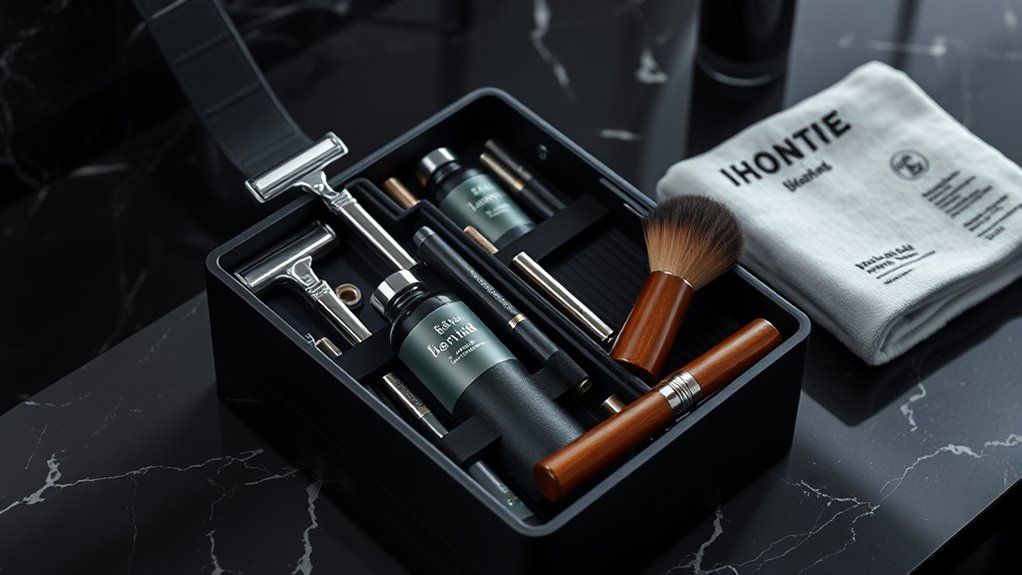 luxury men s grooming kits