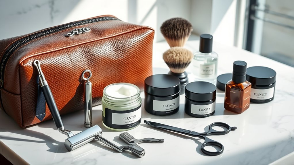 luxury men s grooming sets