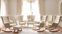 luxury nursery rocking chairs