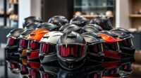 luxury protective motorcycle helmets