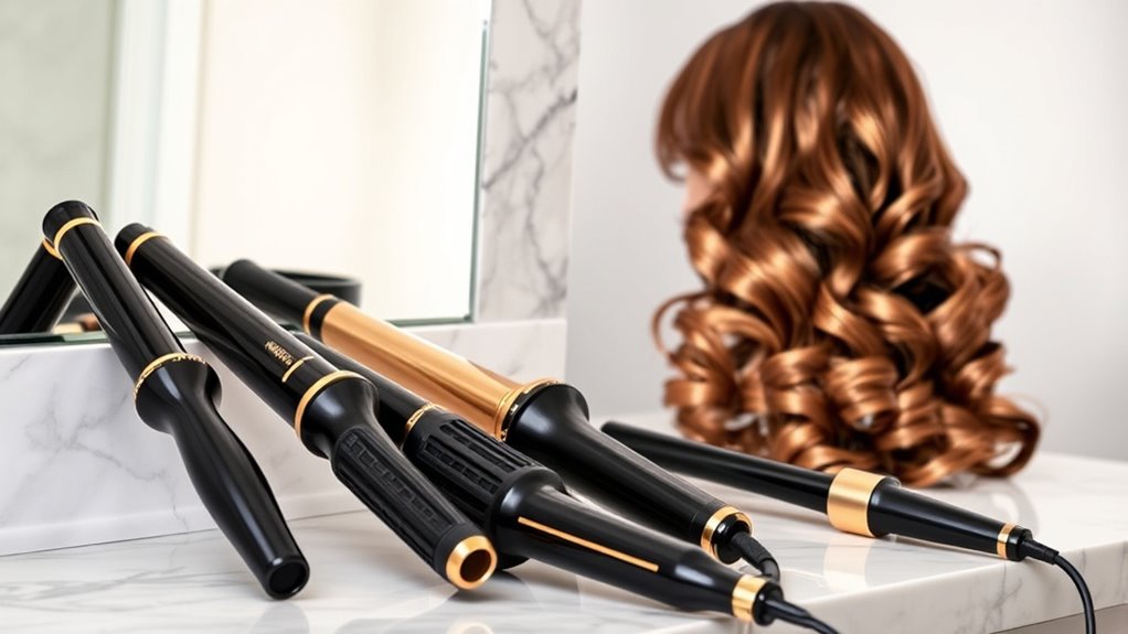 luxury salon quality curling tools