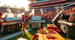 luxury tailgating grill options