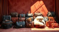 luxury travel dog carriers