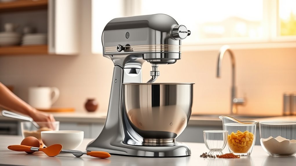 mixer features and design