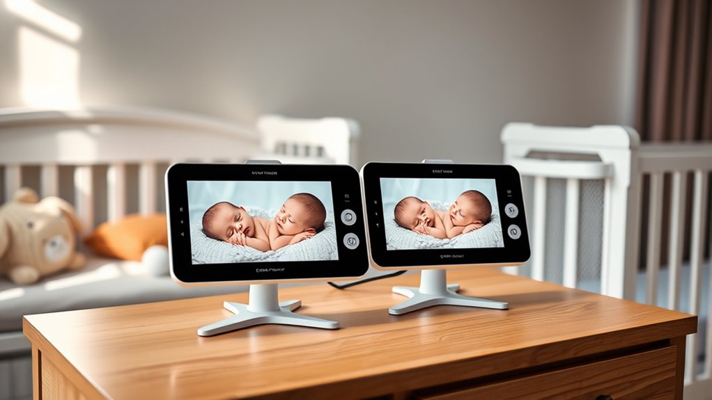 monitor features and security