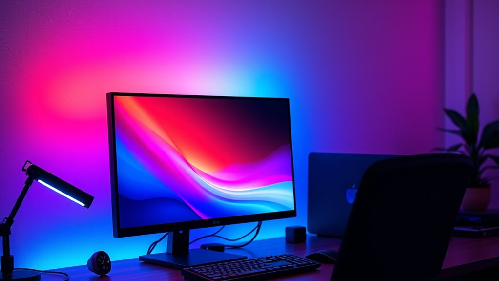 monitor light bar features