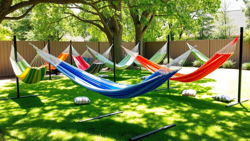 outdoor hammock stand selection