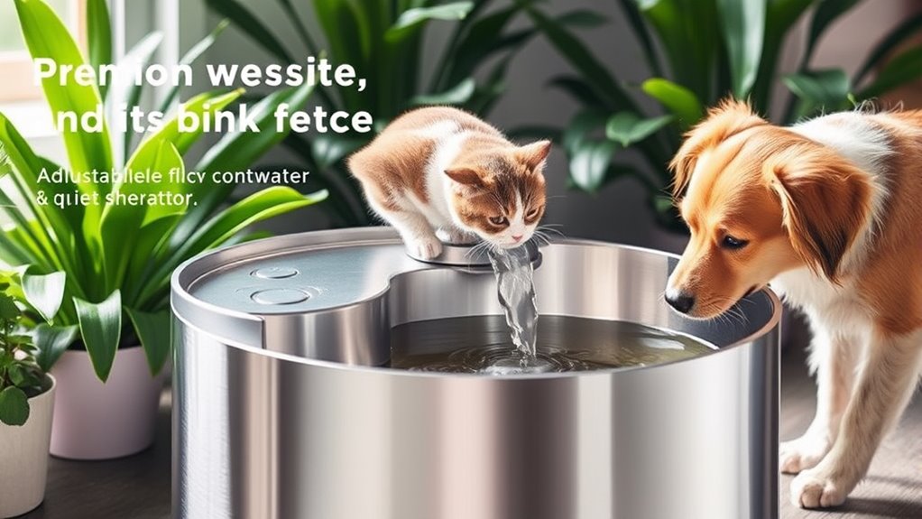 pet fountain selection criteria
