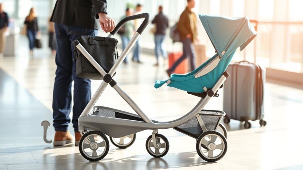 portable easy to maneuver stroller
