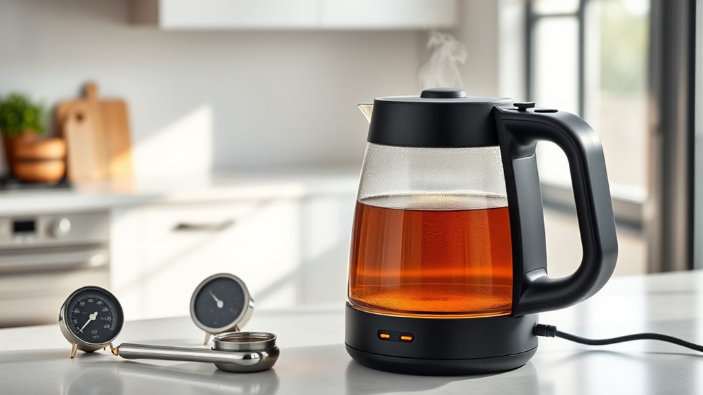 precise temperature control kettles
