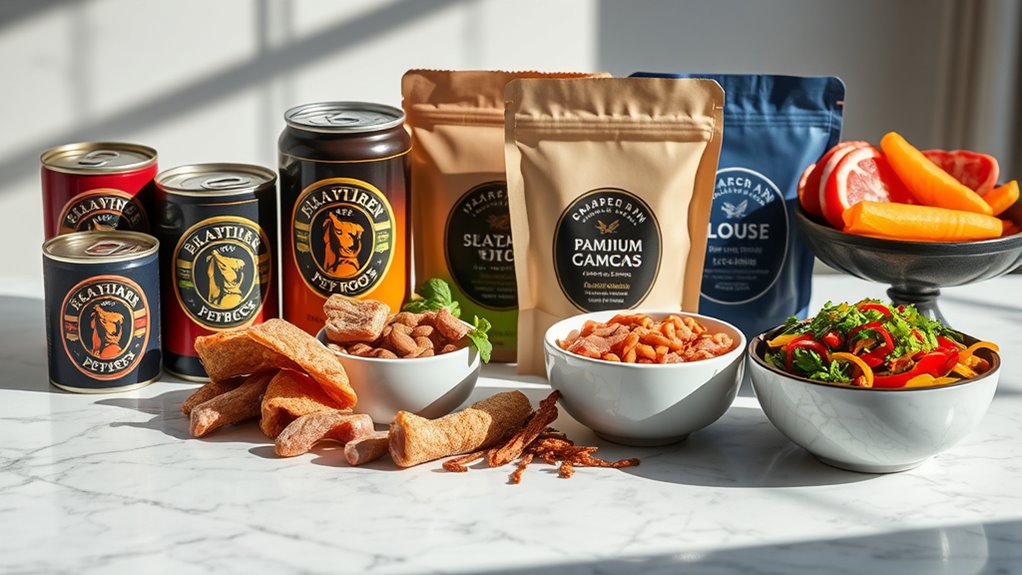 premium gourmet pet food