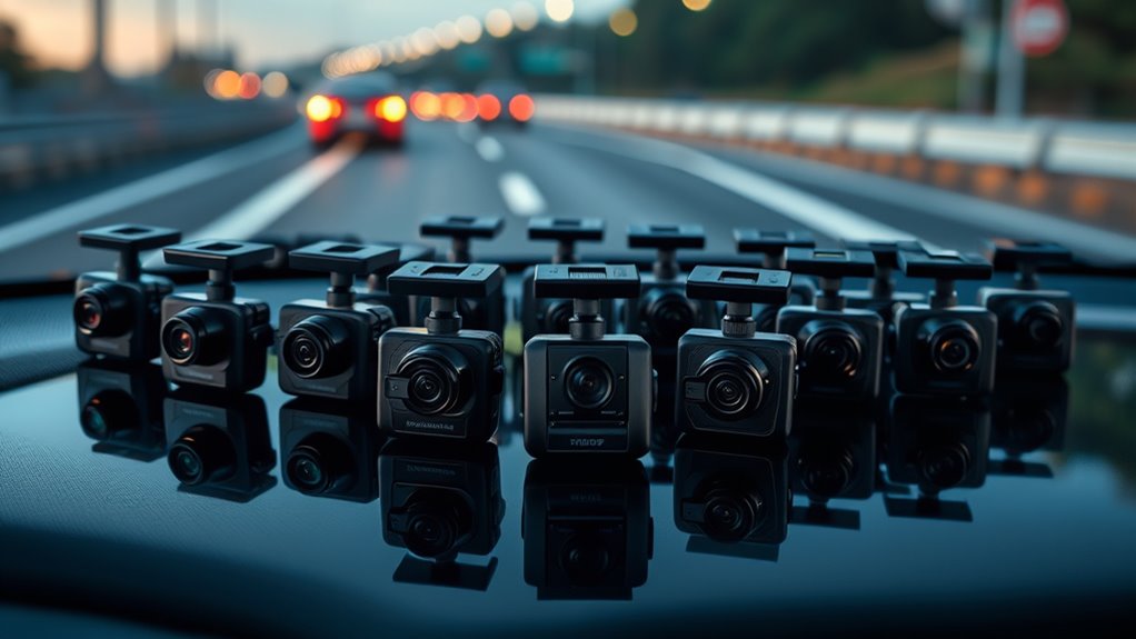 premium night vision dash cameras