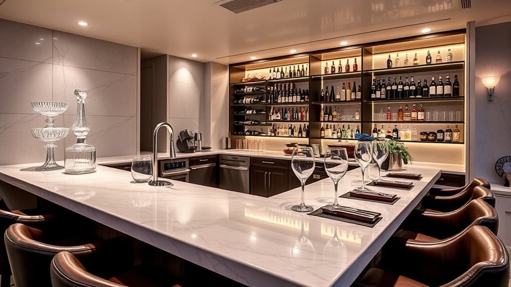 15 Best Luxury Home Bar Setups That Will Elevate Your Entertaining Game 33 quality versatility organization style