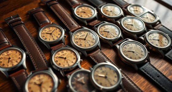 retro inspired vintage watch selection