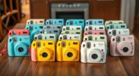 retro style instant cameras