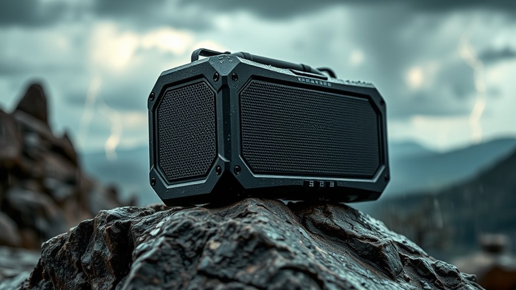 rugged waterproof durable speaker