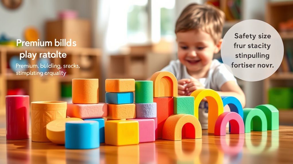 safe durable educational blocks