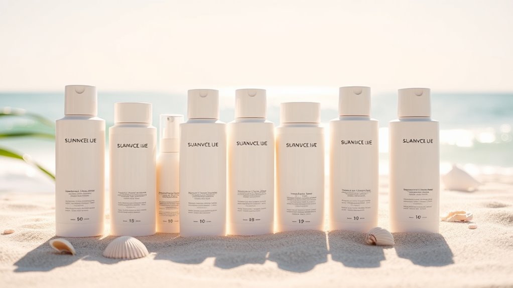 sensitive skin friendly sunscreens