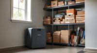 silent basement moisture control