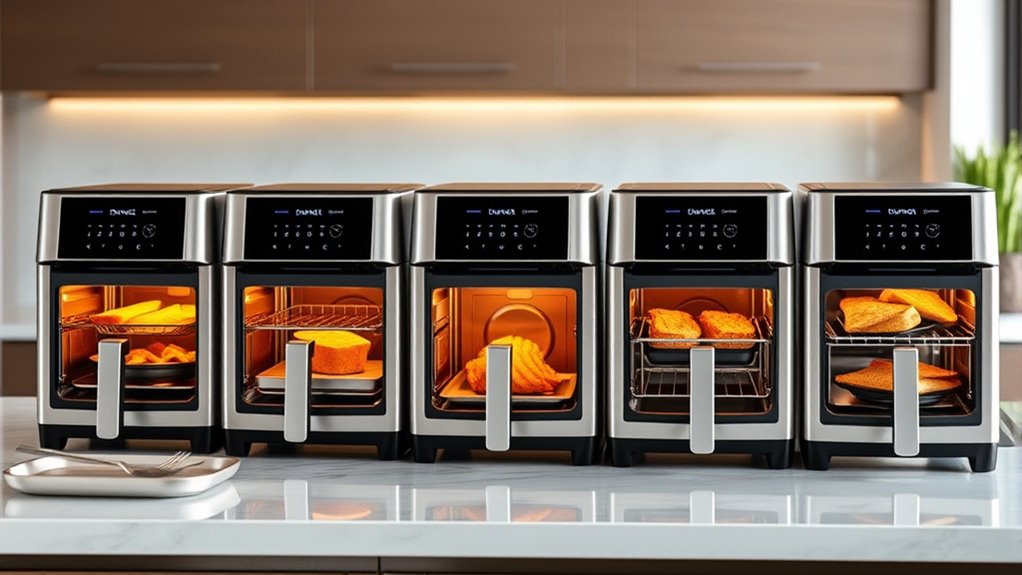 15 Best Air Fryer Toaster Ovens of 2025 for Crispy, Convenient Cooking 33 size versatility reviews
