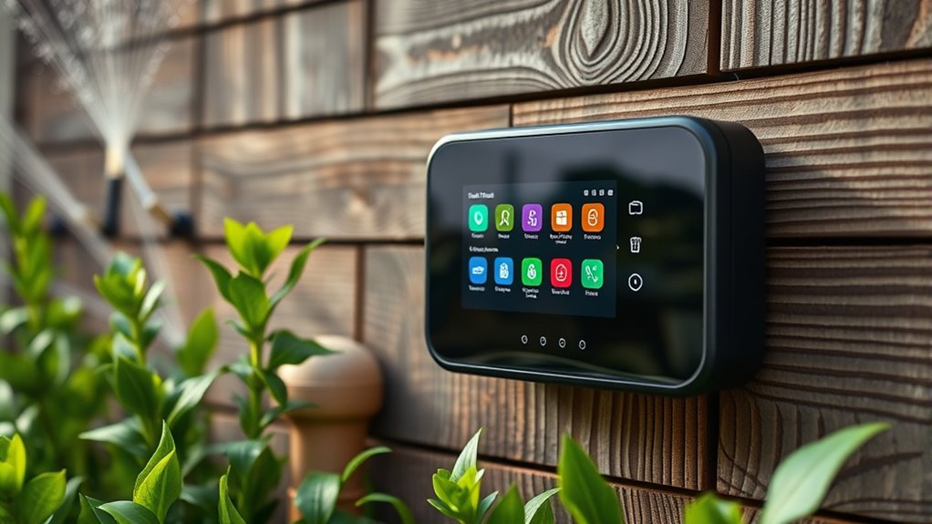 smart adaptable watering management