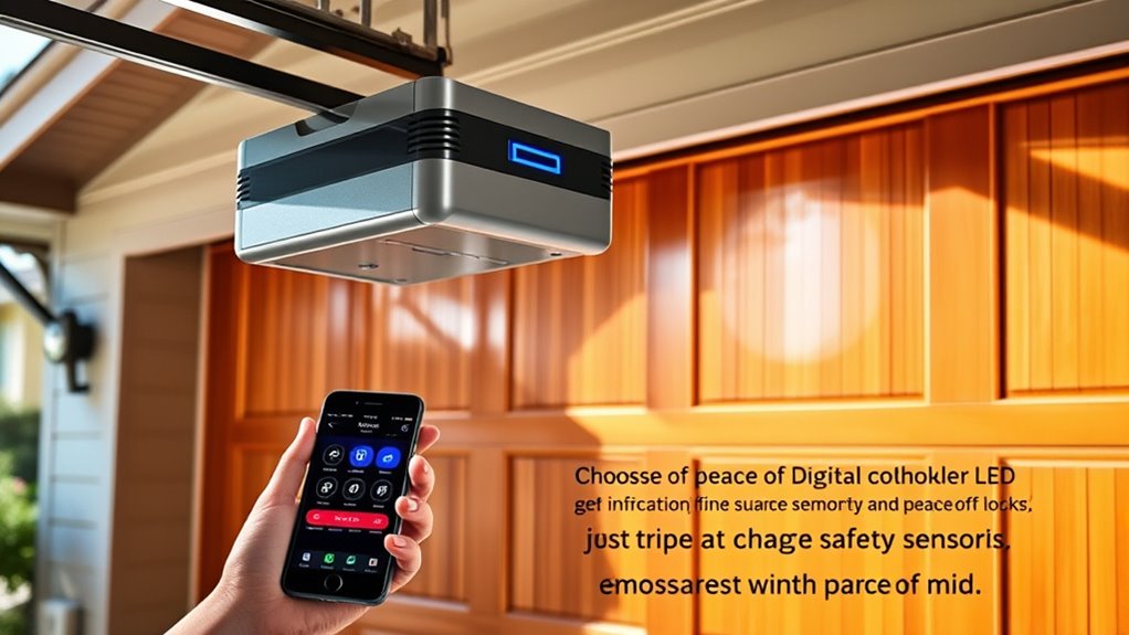 smart garage door opener considerations