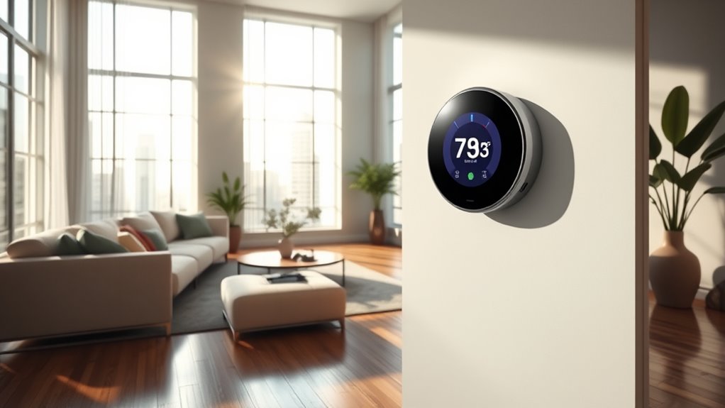 smart thermostats with learning