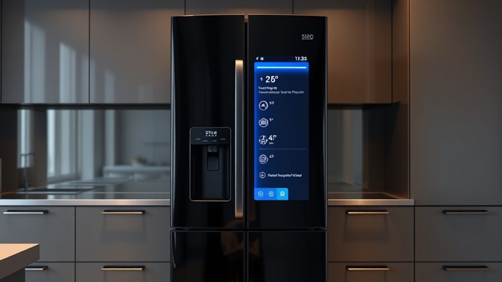 smart touch screen refrigerators