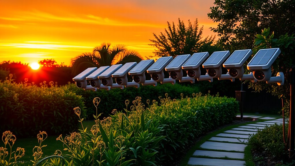 solar powered outdoor security cameras