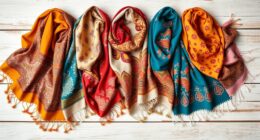 stylish boho printed scarves