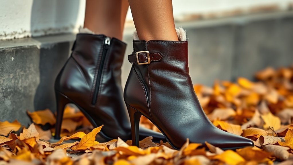 stylish fall ankle boots
