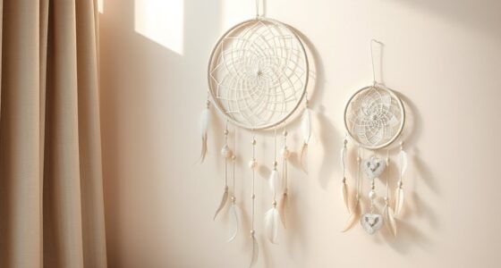 stylish soothing bedroom dreamcatchers