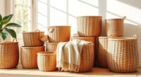 stylish wicker storage solutions