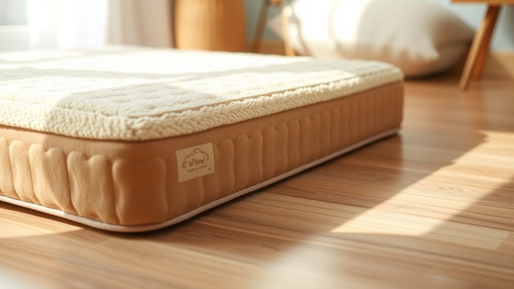 supportive safe non slip bedding