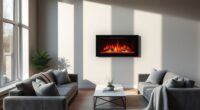 top apartment ventless electric fires