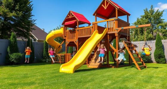 top backyard outdoor playsets