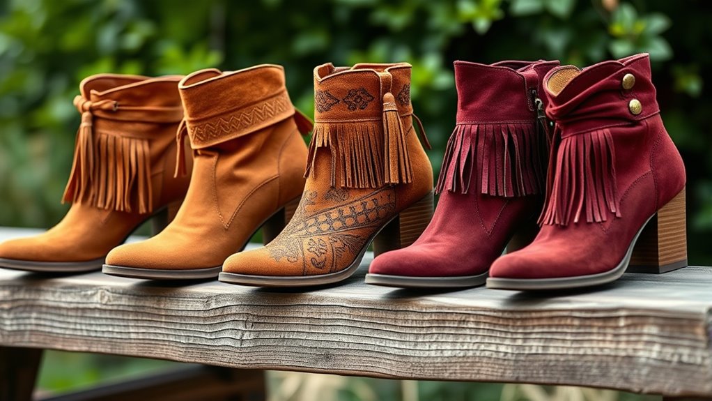 top boho ankle boots 2025