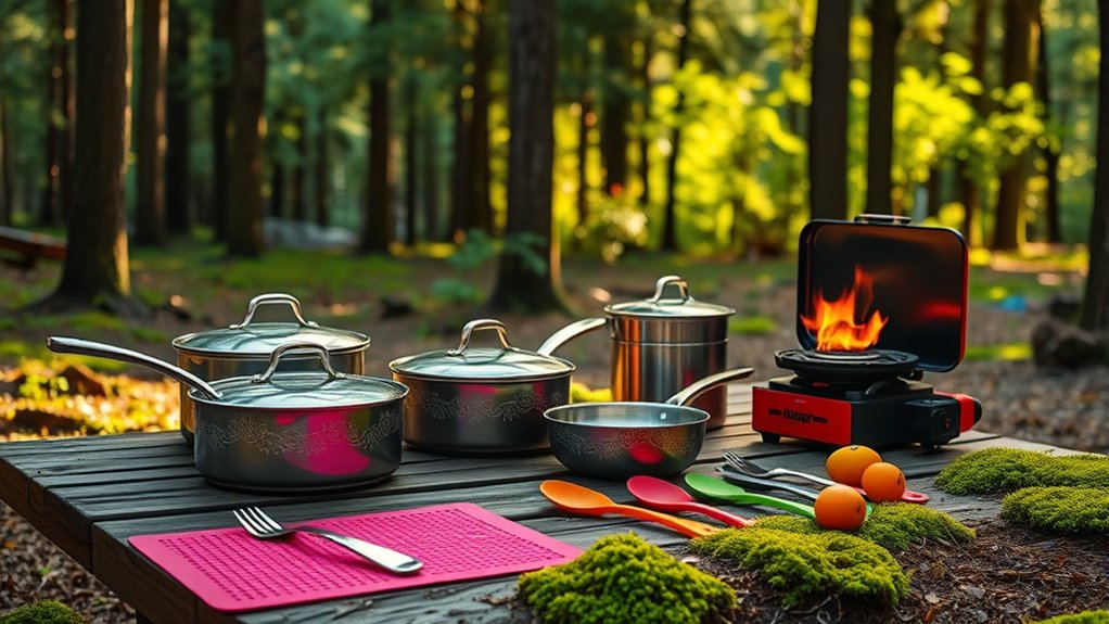 top camping cookware sets