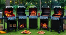 top charcoal grill smoker combos