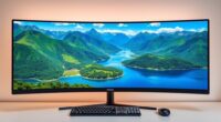 top curved monitors 2025