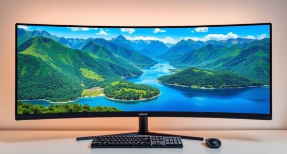 top curved monitors 2025