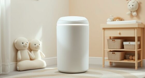 top diaper pails odor control