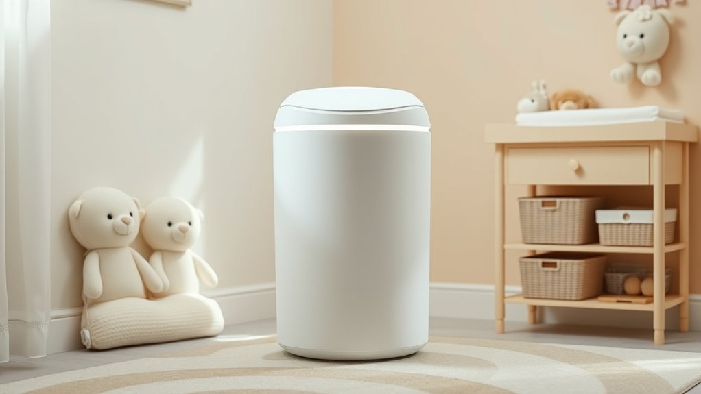 top diaper pails odor control