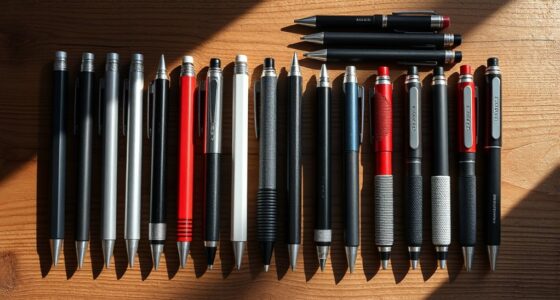 top drawing mechanical pencils