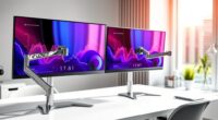 top dual monitor arms