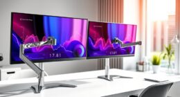 top dual monitor arms