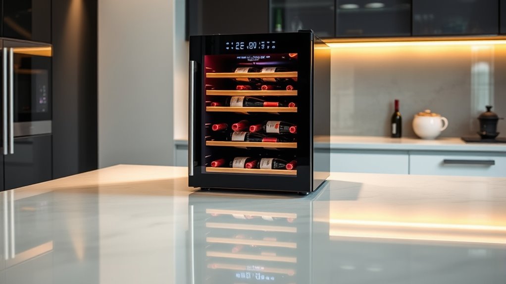 top dual zone wine coolers