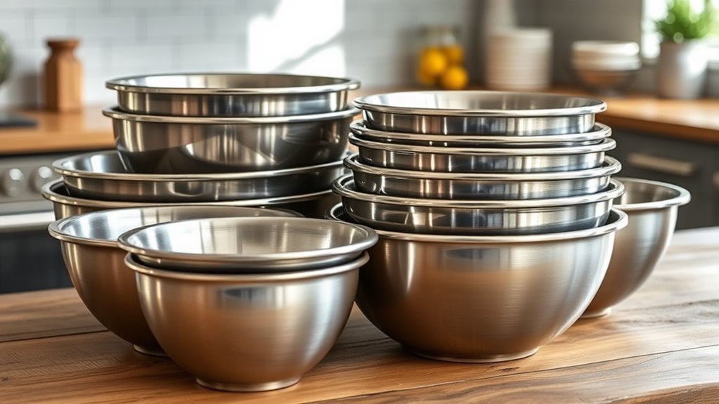 top durable stainless bowls